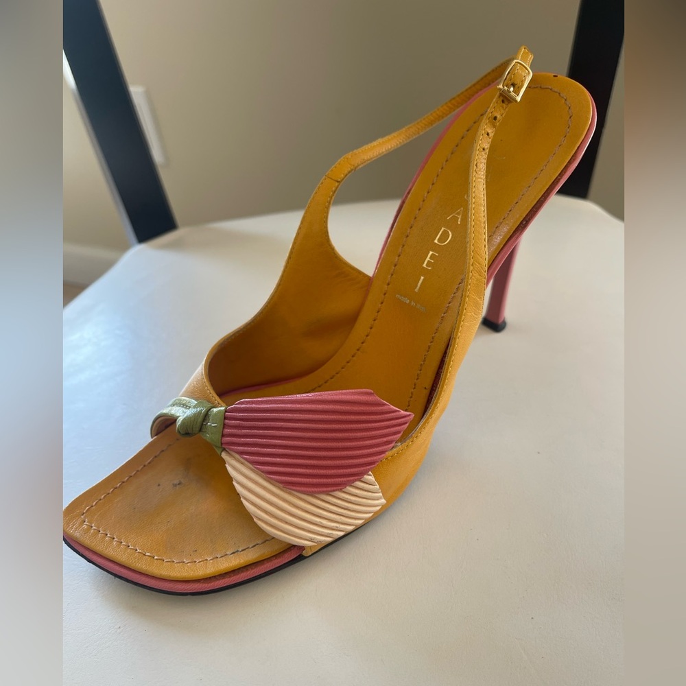 VINTAGE CASADEI Women's Multicolor SANDALS